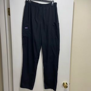 Cherokee Scrub Pants. Black. Size Medium.